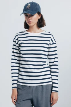 Camiseta riscas de marinheiro
