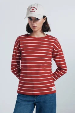 Camiseta riscas de marinheiro