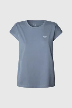 Camiseta Slim Fit com Logotipo Estampado