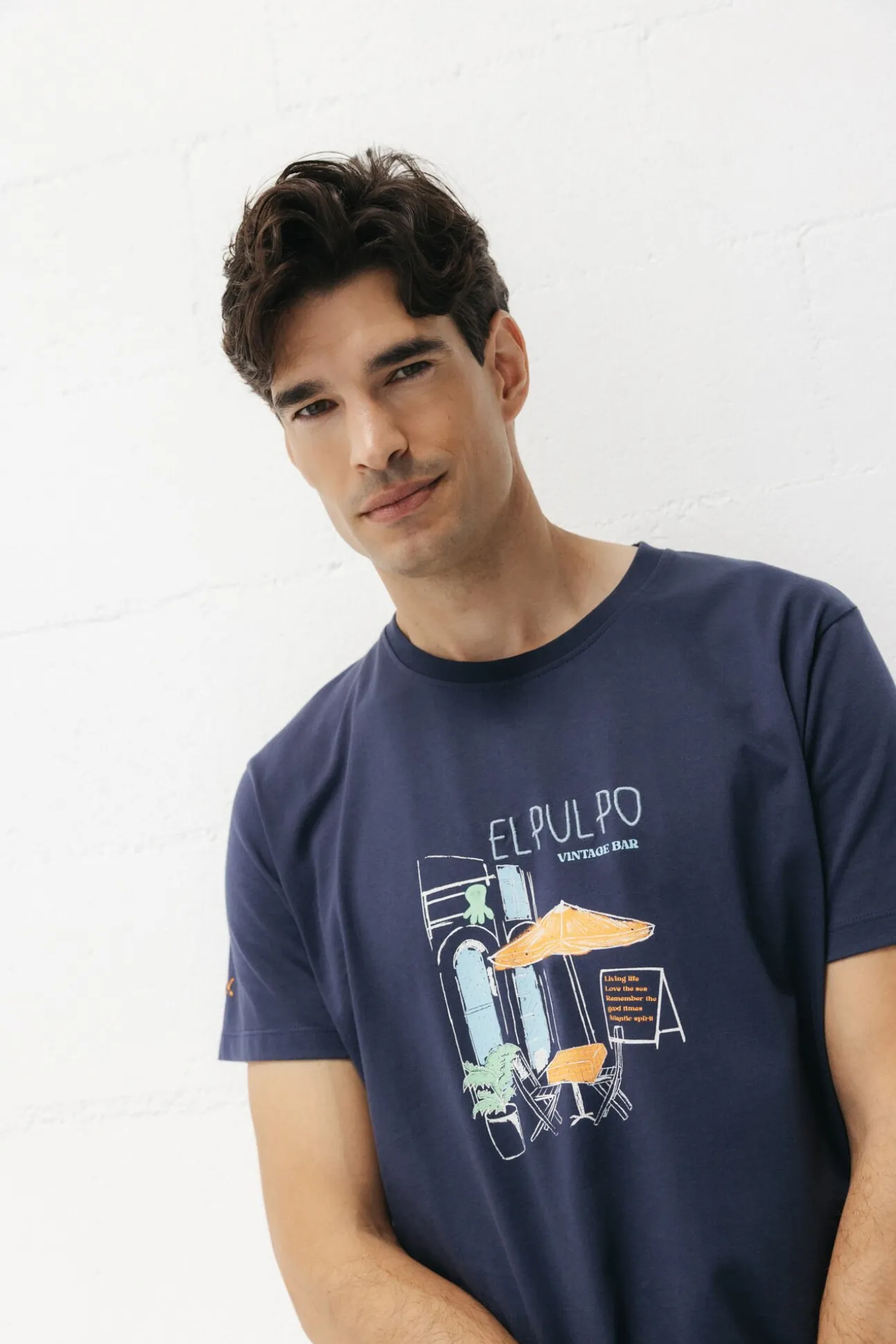 Camiseta vintage Octopus Bar