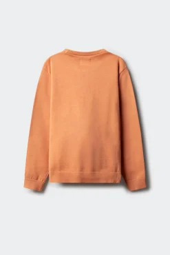 Camisola básica com cotoveleiras para criança