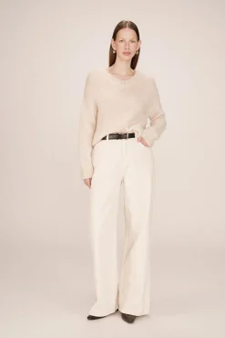 Camisola básico com decote em V