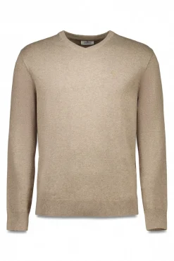 Camisola básico com gola em V
