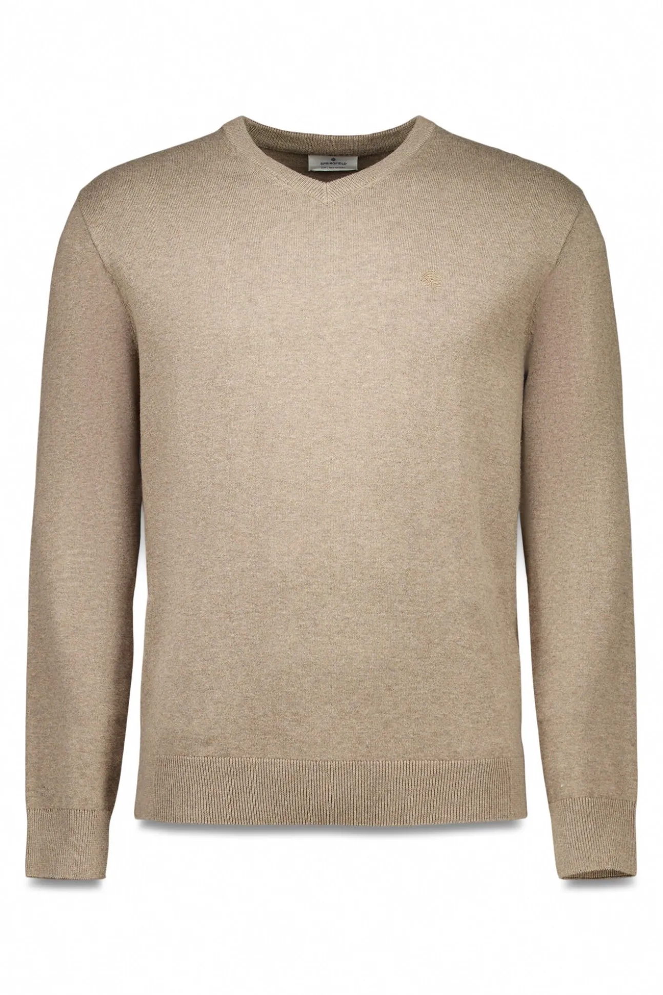 Camisola básico com gola em V