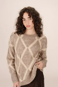 Camisola básico com gola redonda