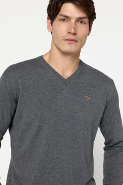 Camisola Channa com gola em V