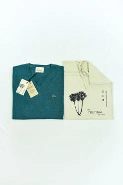 Camisola Channa com gola em V