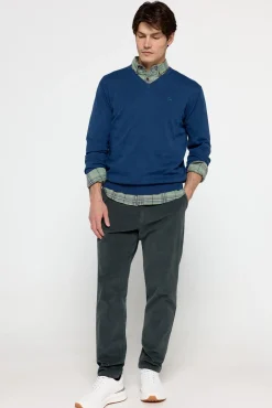 Camisola Channa com gola em V