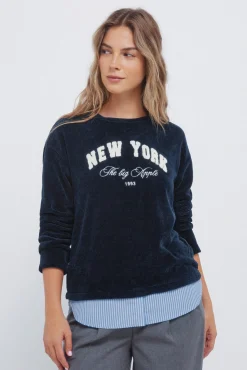 Camisola chenille "New York"