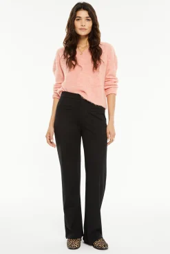 camisola com decote em V
