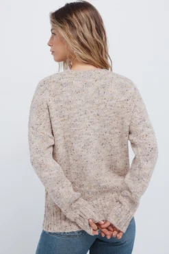 Camisola com estampa de diamantes manchados