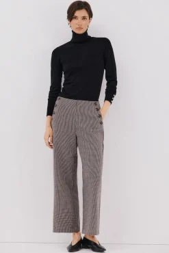 Camisola com gola alta