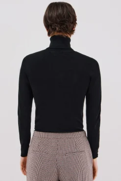 Camisola com gola alta