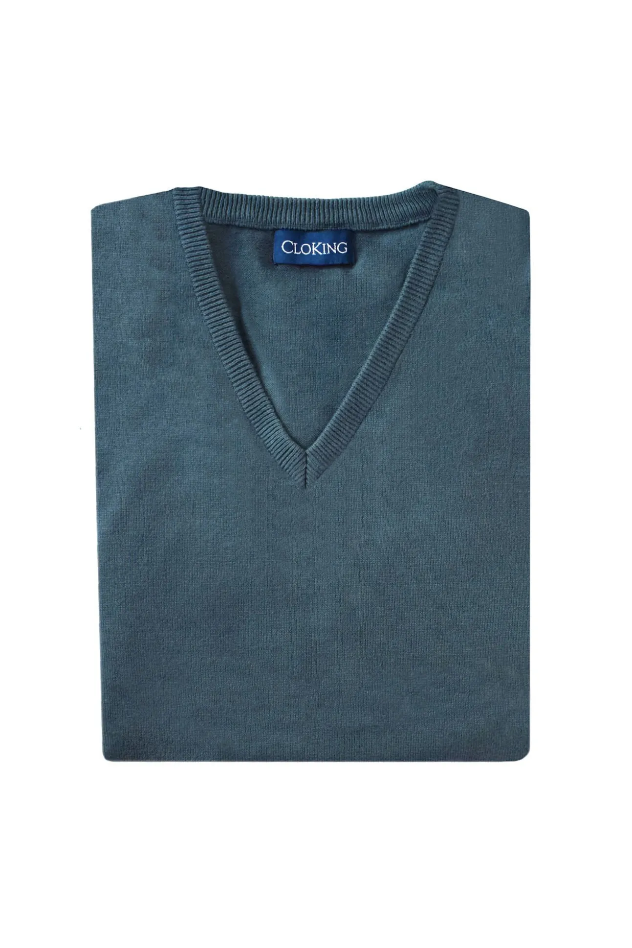 Camisola com gola em bico