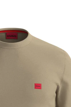 Camisola com gola redonda