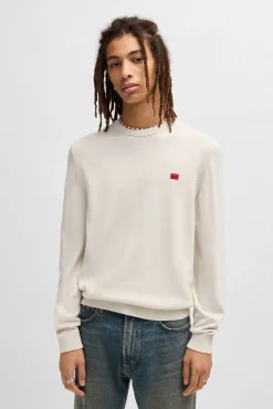 Camisola com gola redonda