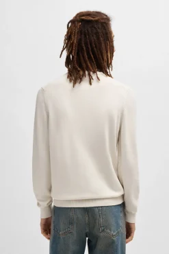 Camisola com gola redonda