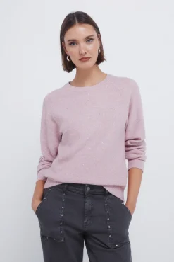 Camisola com lantejoulas