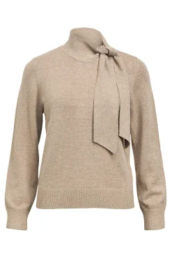 Camisola com laço macio