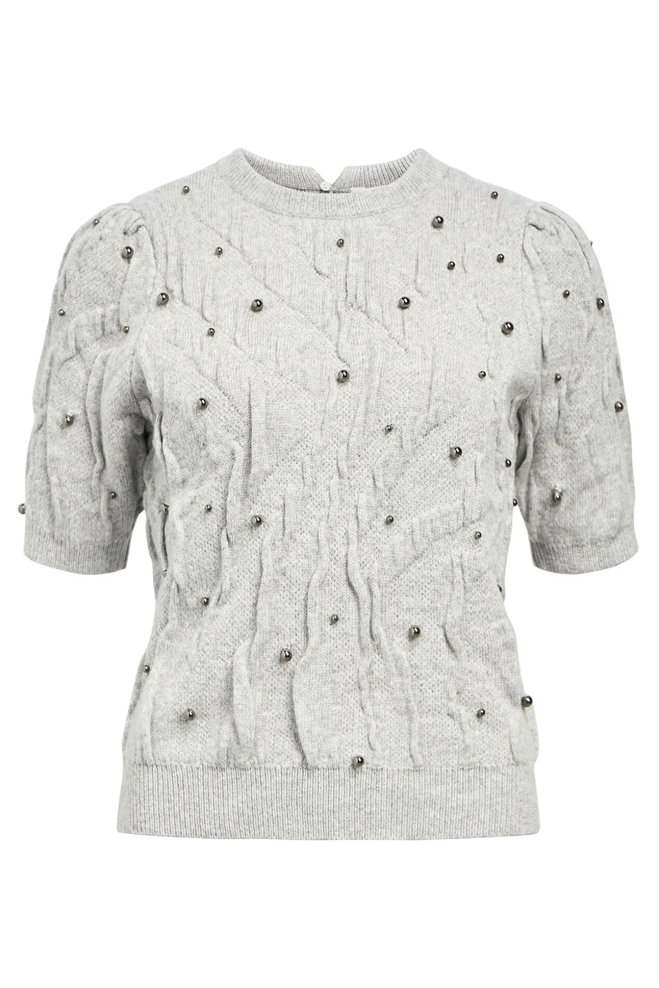 Camisola com oitos e pérolas