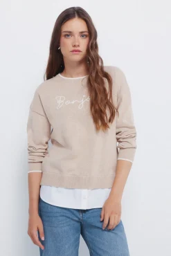Camisola combinado "Bonjour"