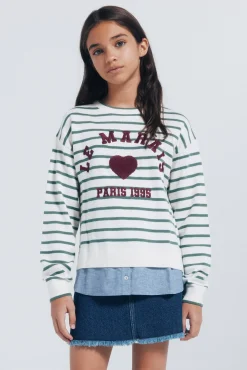 Camisola Coração Feminino “Le Marais”