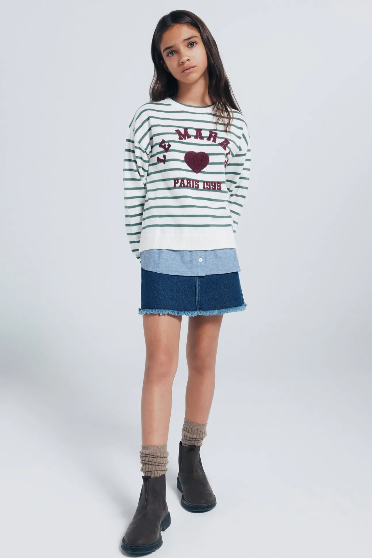 Camisola Coração Feminino “Le Marais”