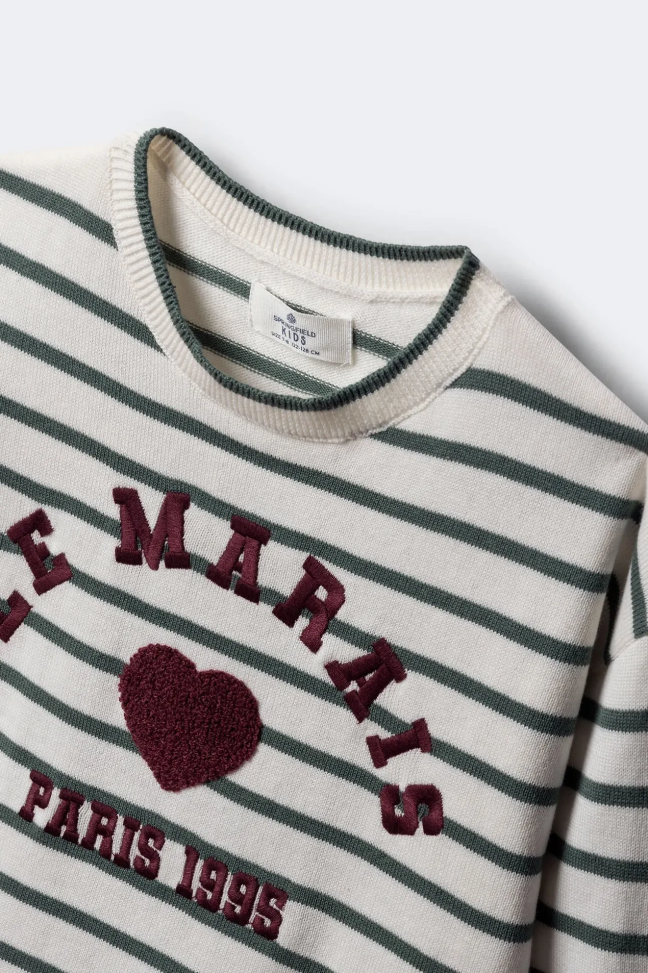 Camisola Coração Feminino “Le Marais”