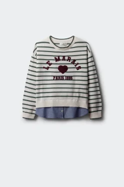 Camisola Coração Feminino “Le Marais”
