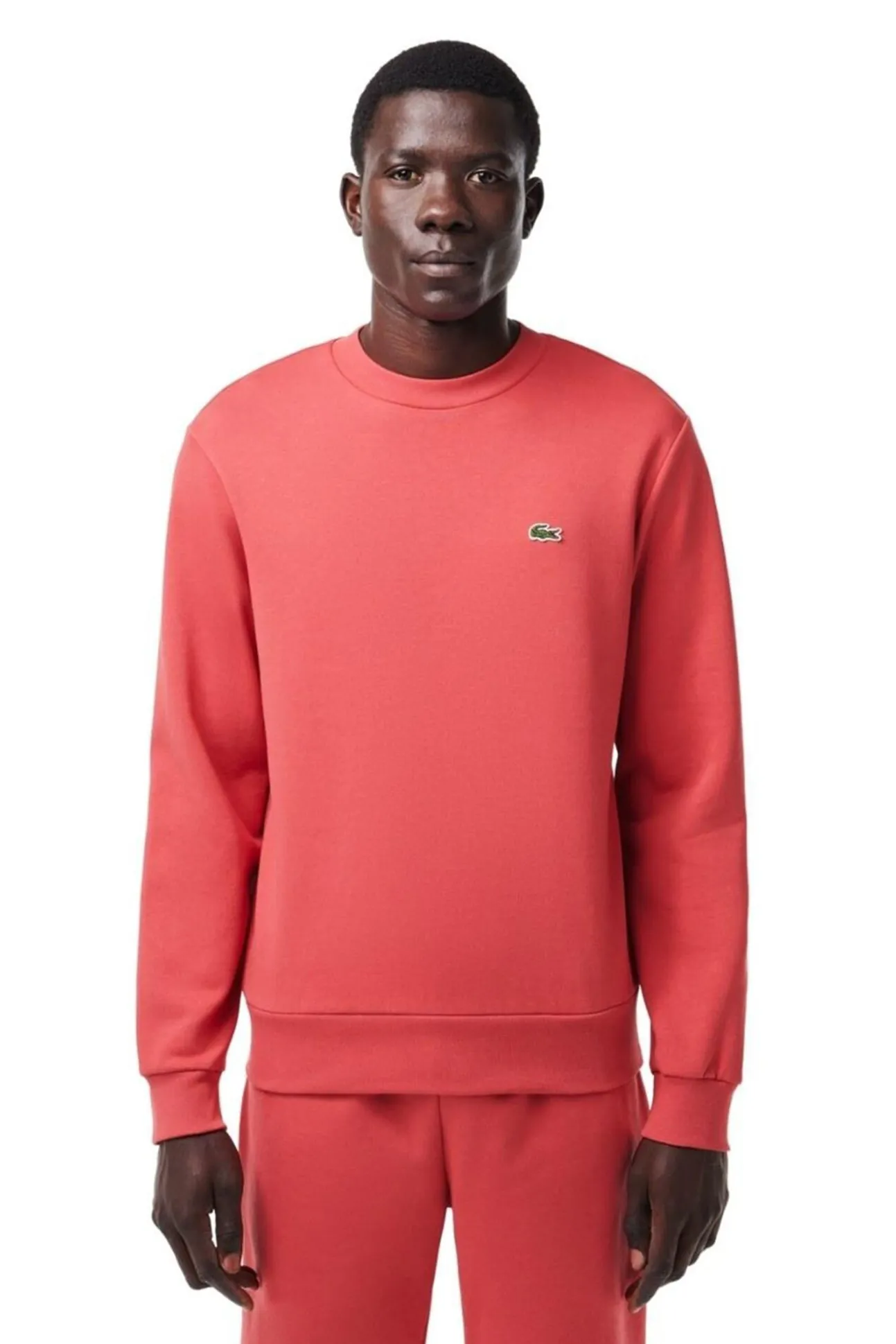 Camisola de algodão cardado com fit folgado