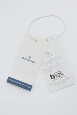 Camisola de algodão riscas em formato de coração