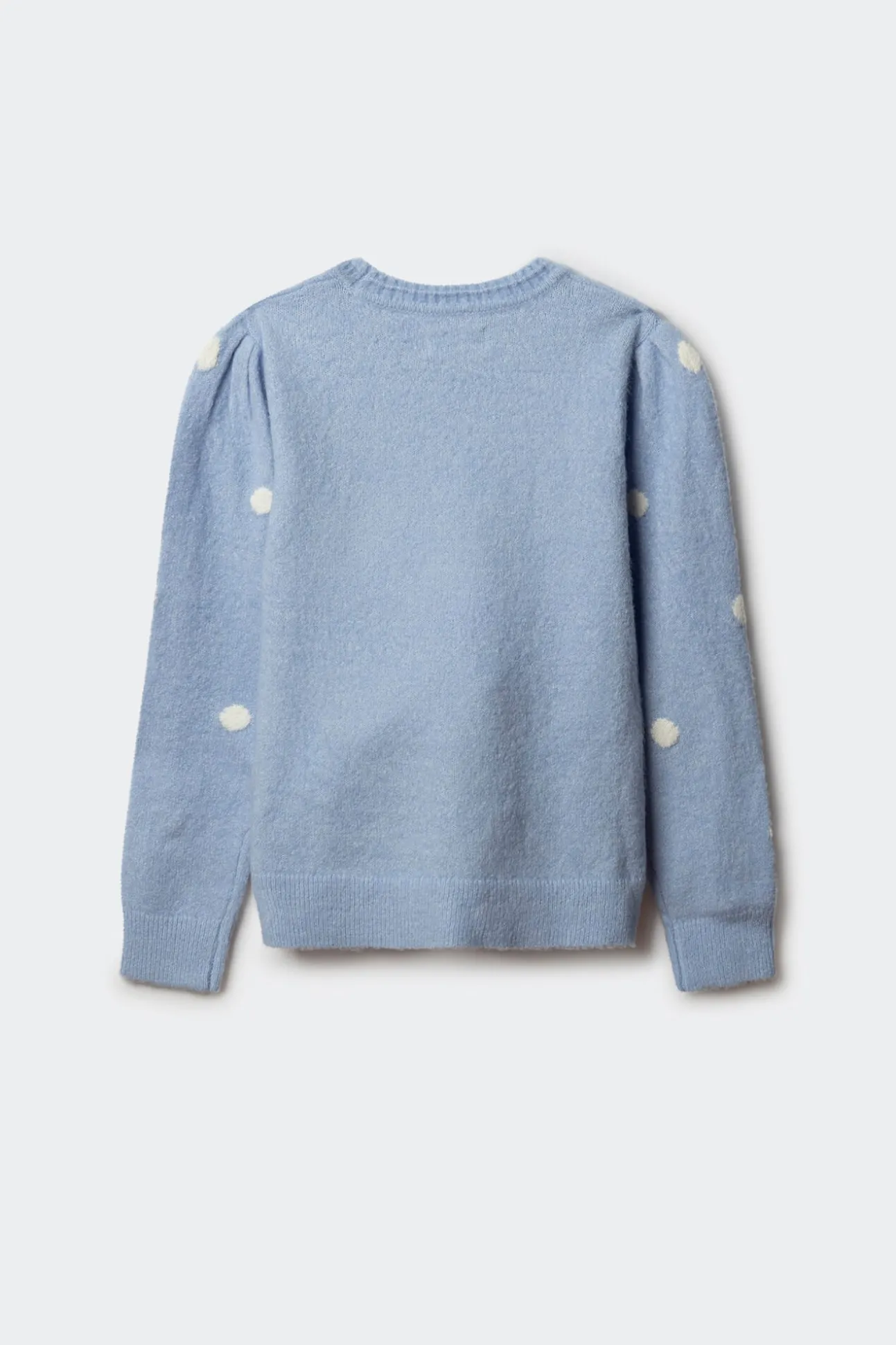 Camisola de bolinhas para menina