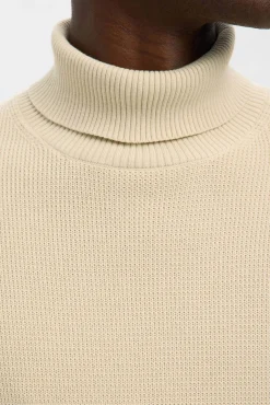 Camisola de gola 100% algodão orgânico