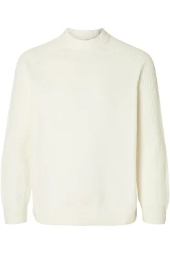 Camisola de gola alta 100% algodão orgânico.