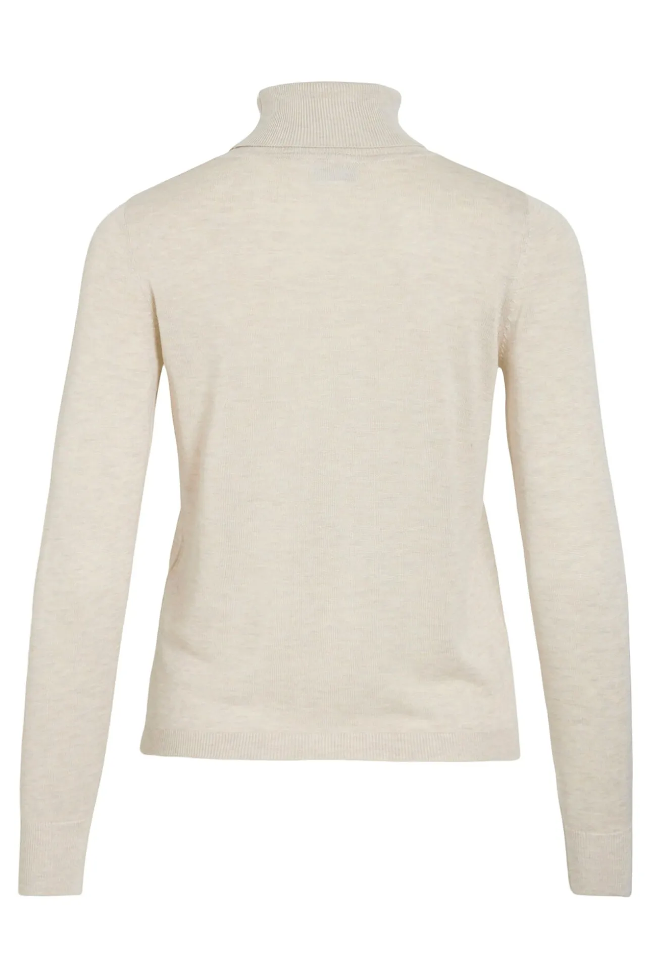 Camisola de gola alta com viscose