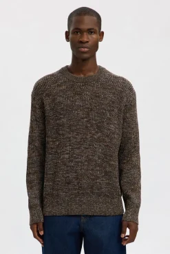 Camisola de gola caixa 100% algodão orgânico