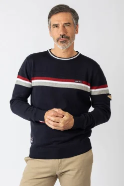 Camisola de gola redonda