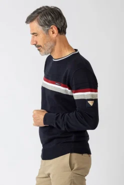 Camisola de gola redonda