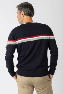 Camisola de gola redonda