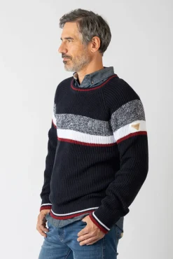Camisola de gola redonda