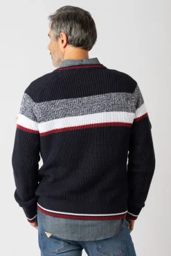 Camisola de gola redonda