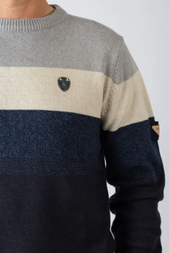 Camisola de gola redonda