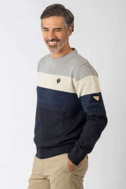 Camisola de gola redonda