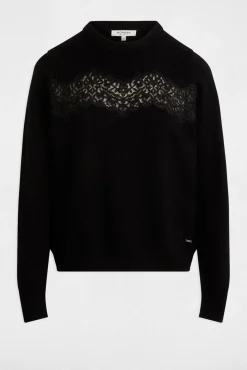 Camisola de gola redonda