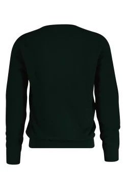 Camisola de lã com gola em V