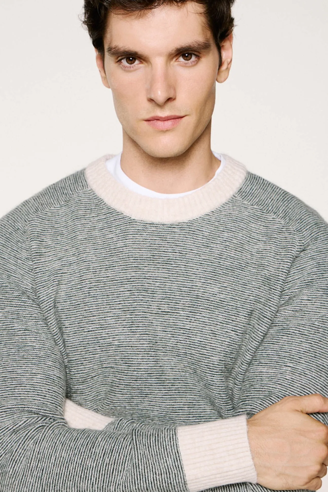 Camisola de lã e alpaca