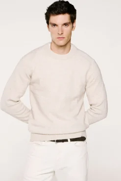 Camisola de lã e alpaca