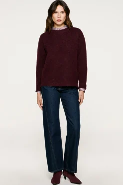 Camisola de lã e alpaca