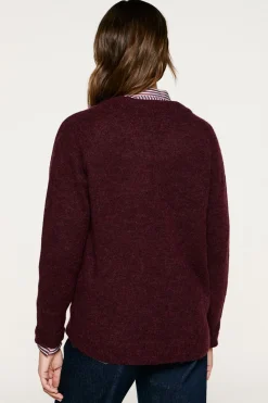 Camisola de lã e alpaca