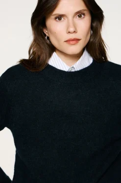 Camisola de lã e alpaca
